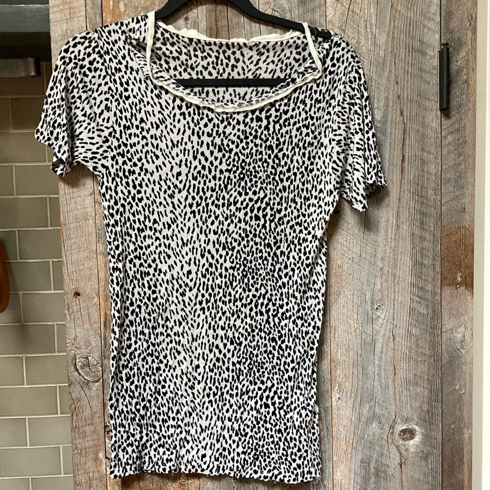 Saint Laurent Animal Print T
